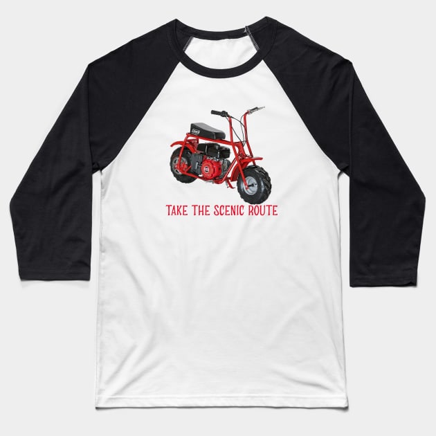 MINI BIKE Baseball T-Shirt by Cult Classics